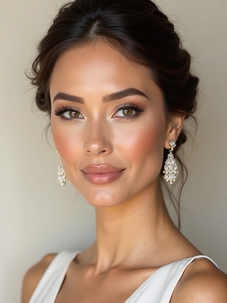timeless elegant bridal glamour