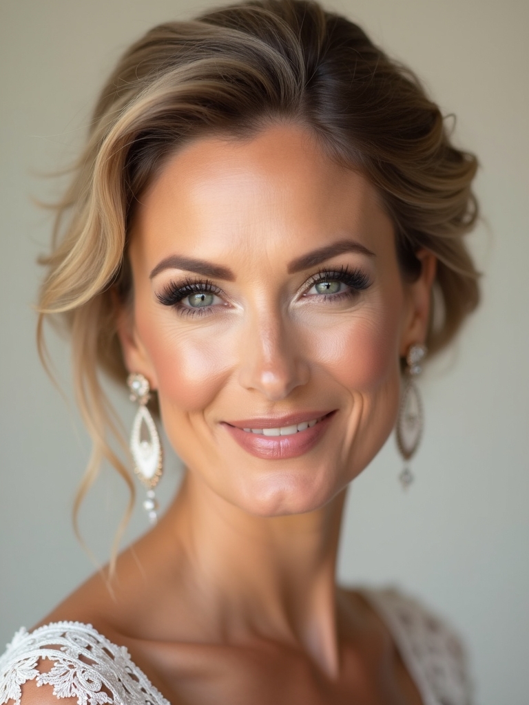 timeless elegant mom makeup