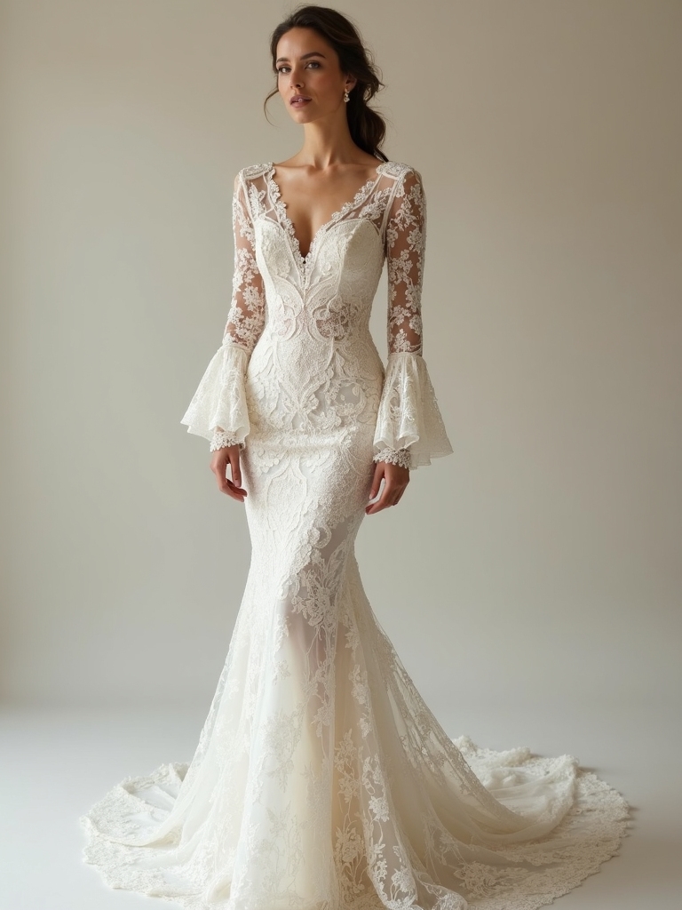 timeless lace wedding elegance