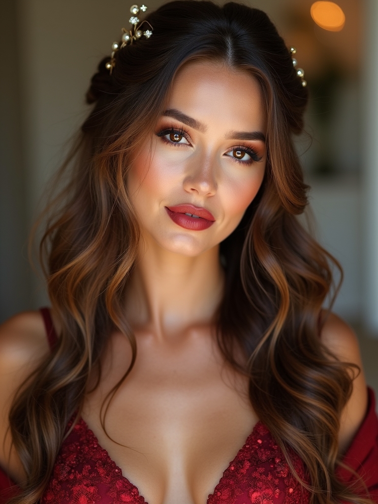 timeless long hair elegance