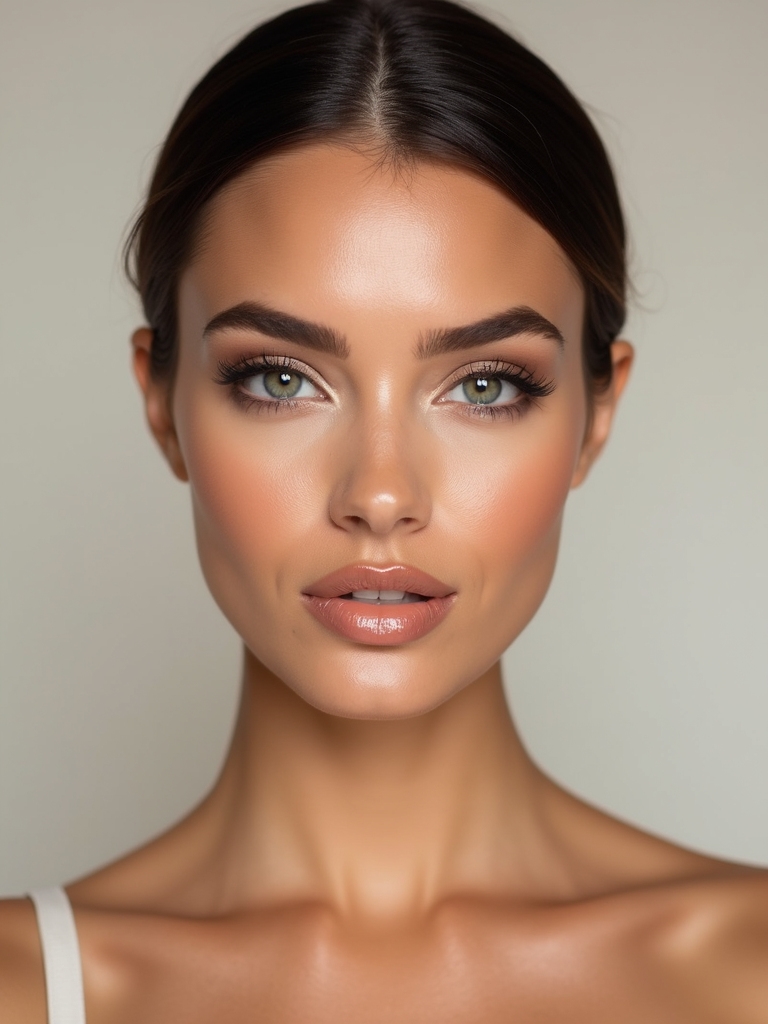 timeless matte portrait elegance
