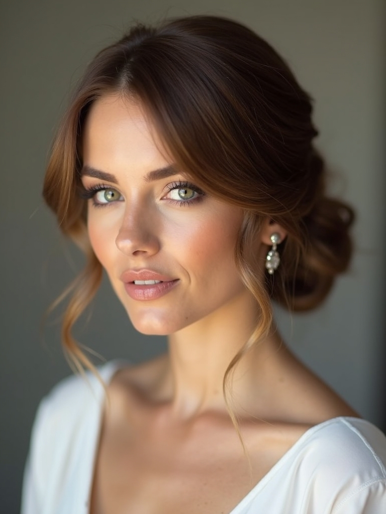 timeless modern bridal elegance