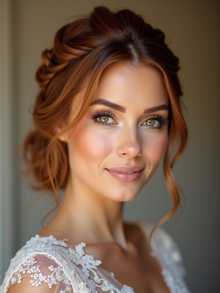 timeless romantic bridal updos