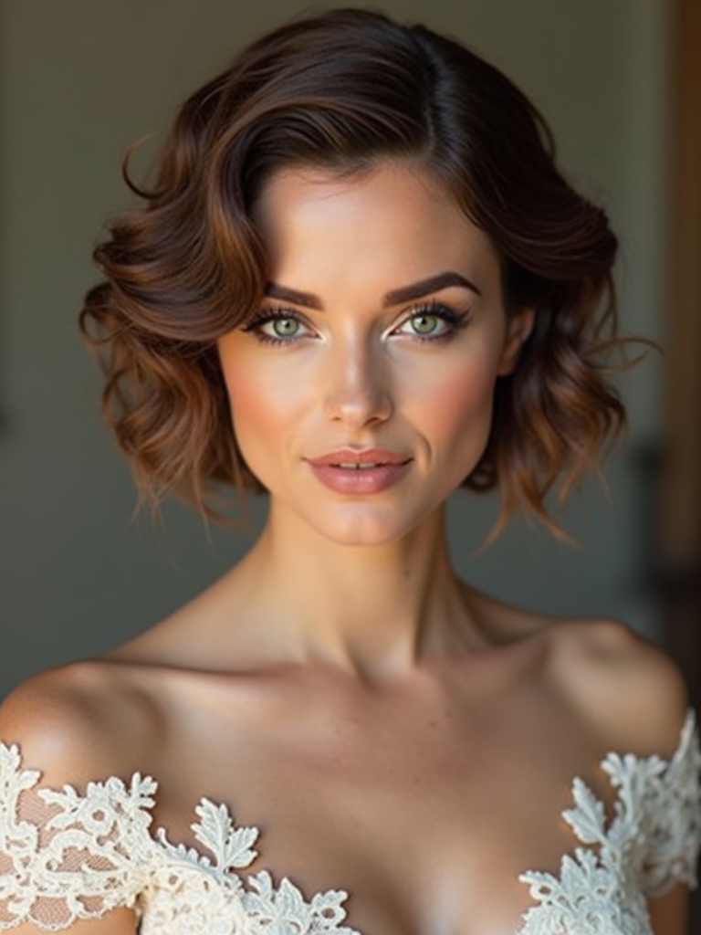 timeless romantic vintage waves