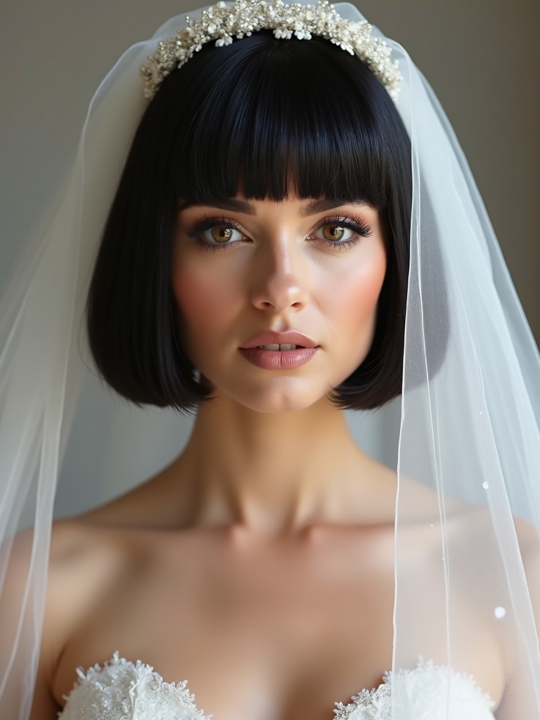 timeless short hair elegance