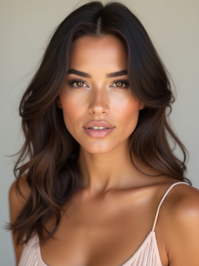 timeless soft glam beauty
