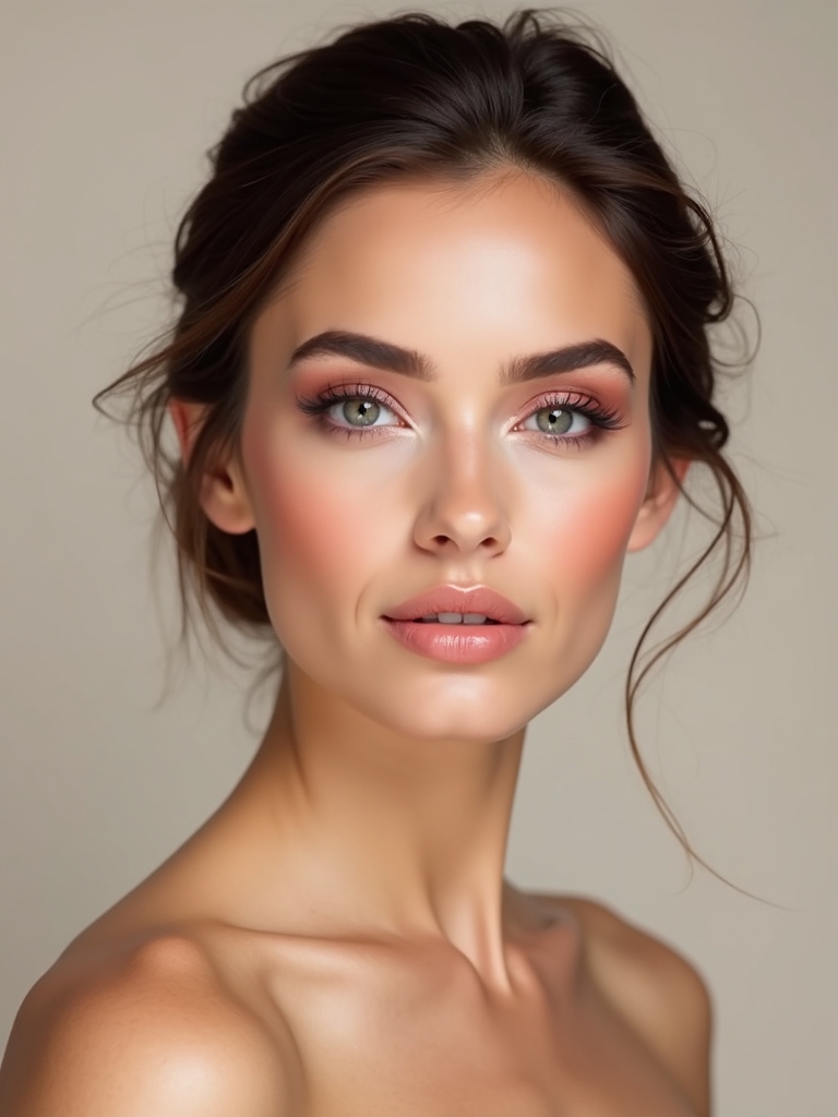 timeless soft glam look