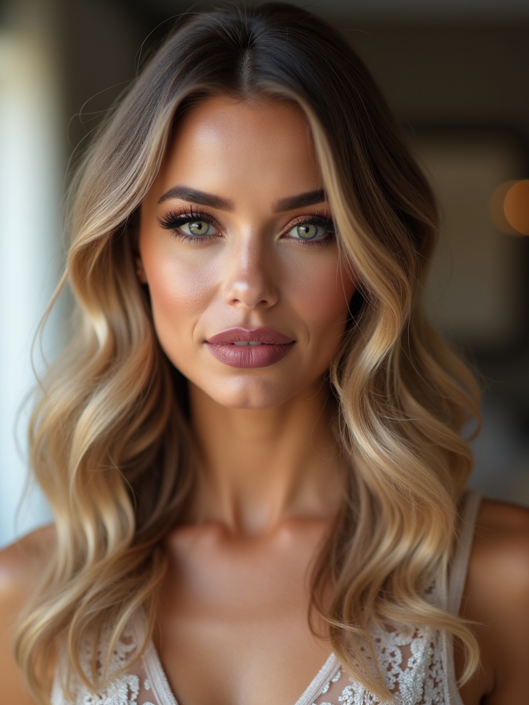 timeless soft waves hairstyle