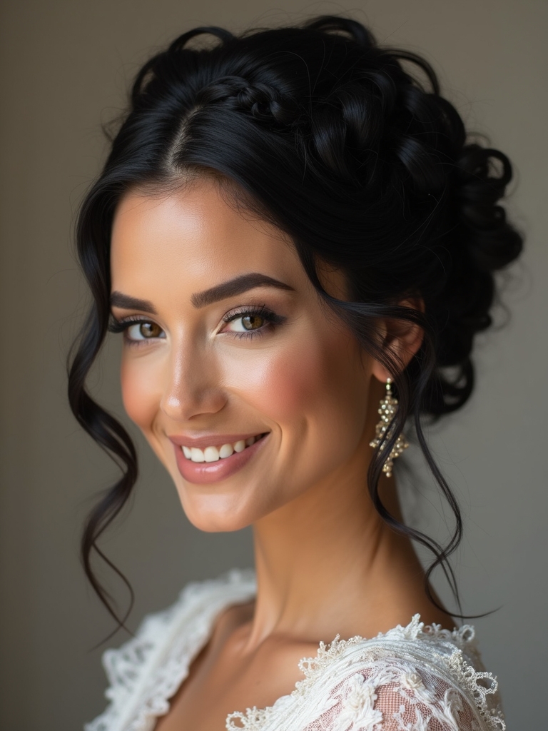 timeless textured bridal hairstyles