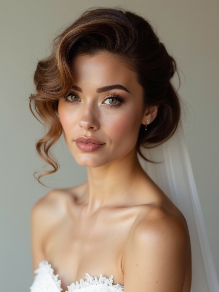 timeless vintage finger waves