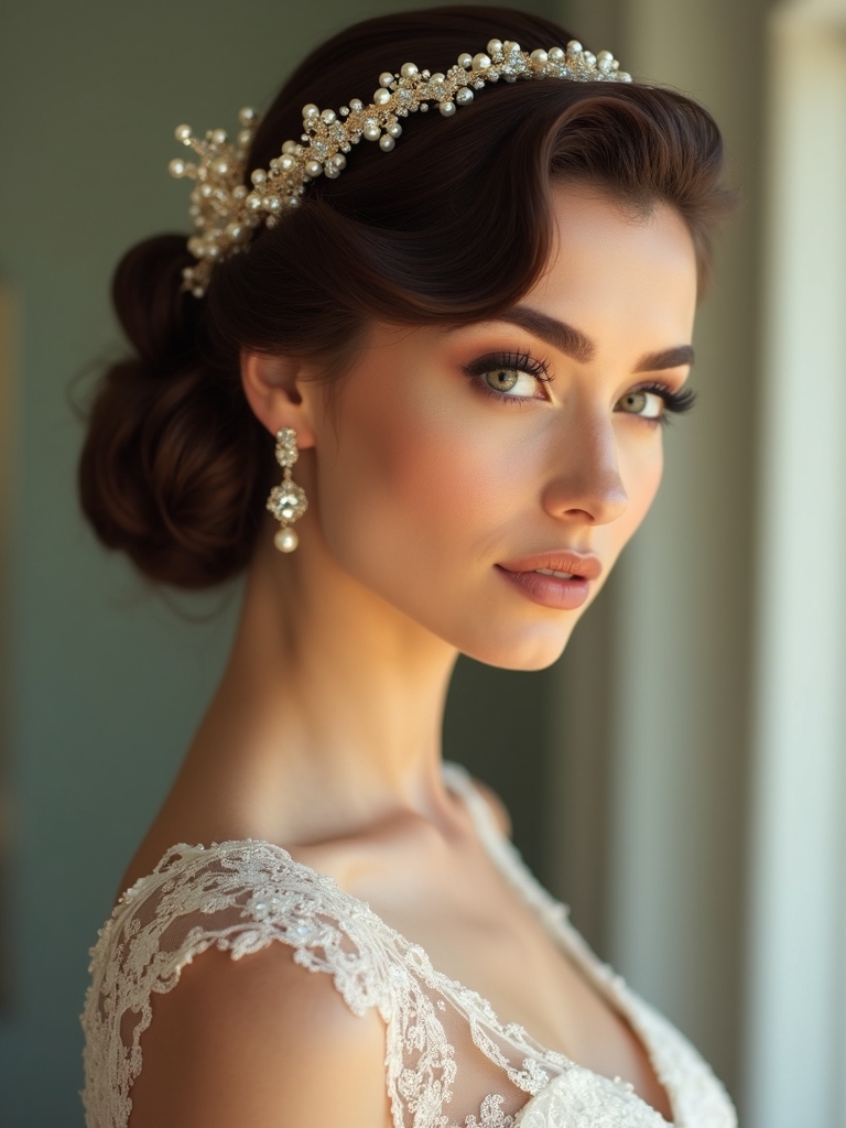timeless vintage headband elegance