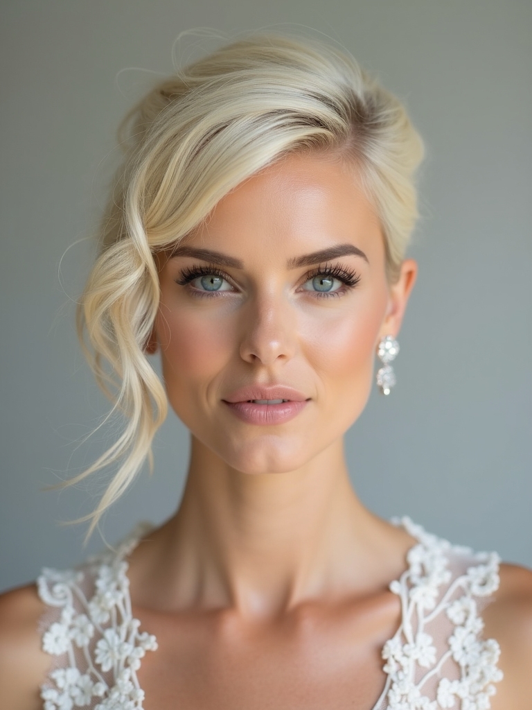 transform short hair elegantly