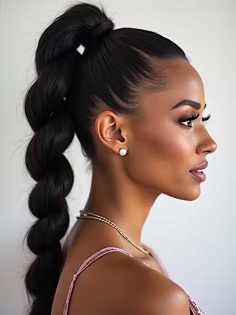 trendy ponytail twist hairstyles