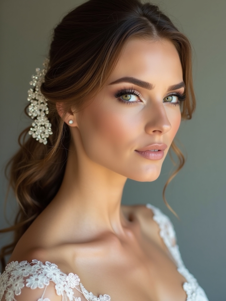 tucked behind sparkle accessories