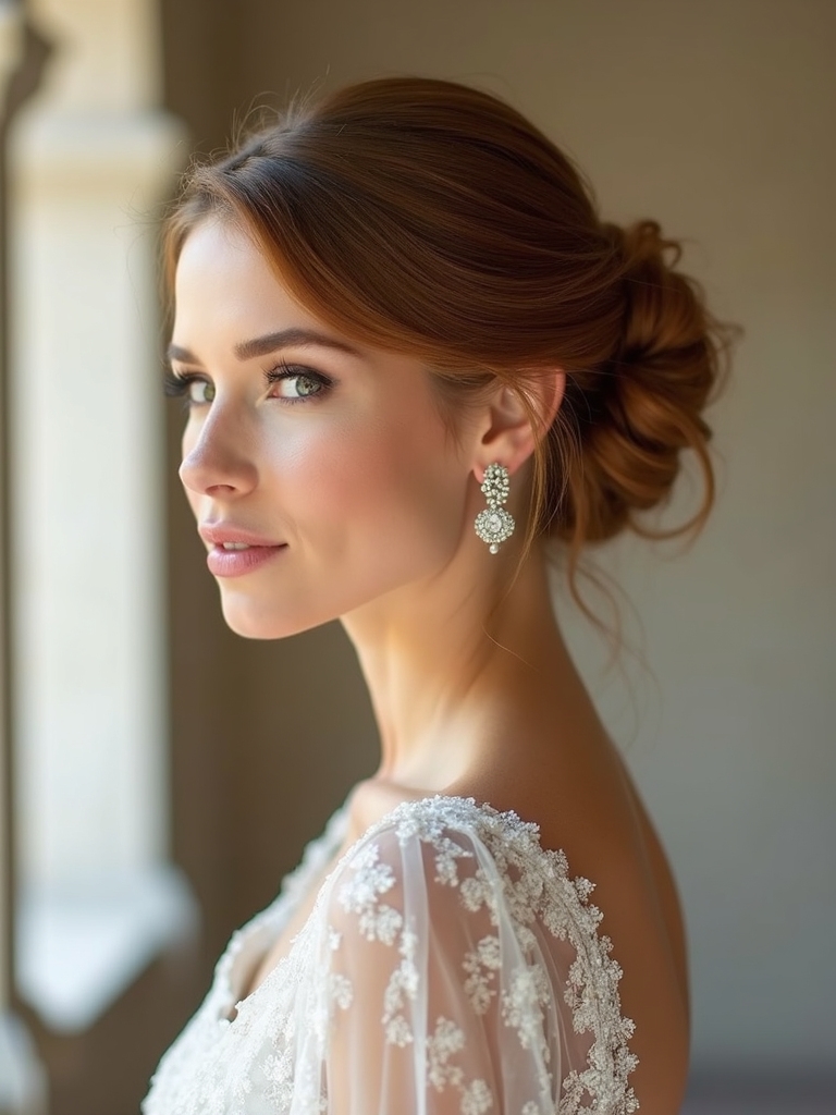 twisting low bun technique