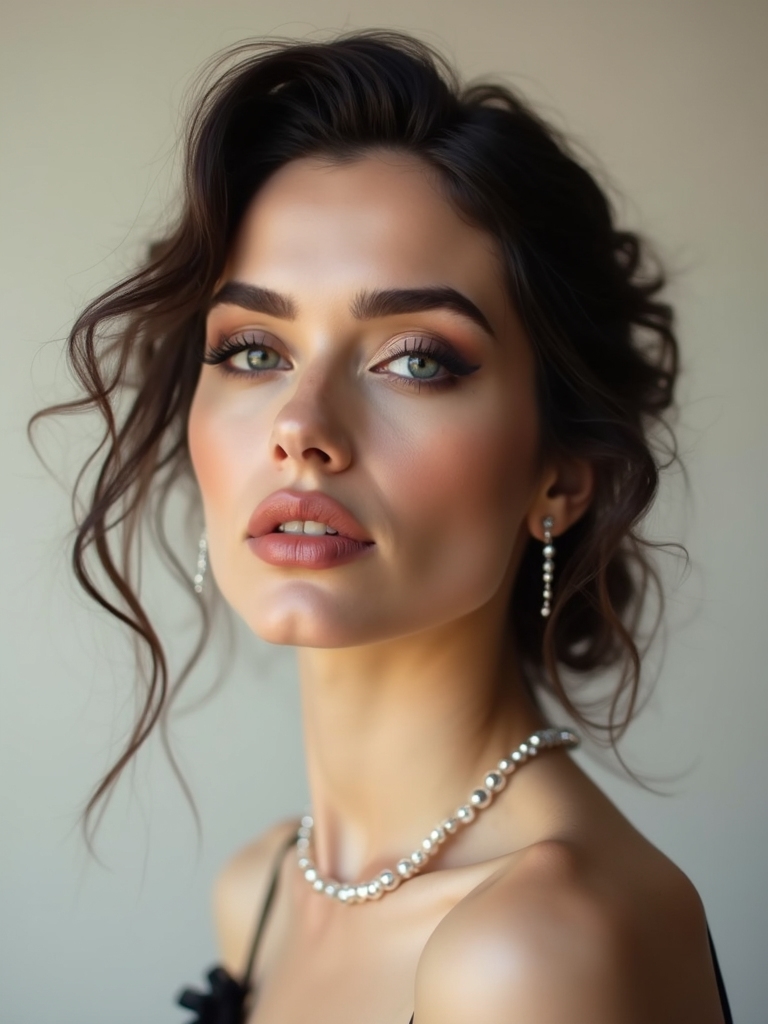 unconventional gothic bridal makeup