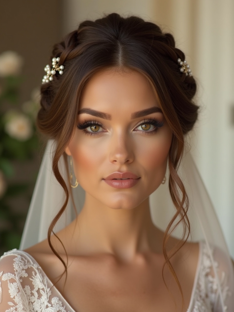 understated romantic braided elegance