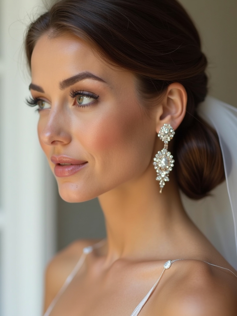 veil and comb positioning