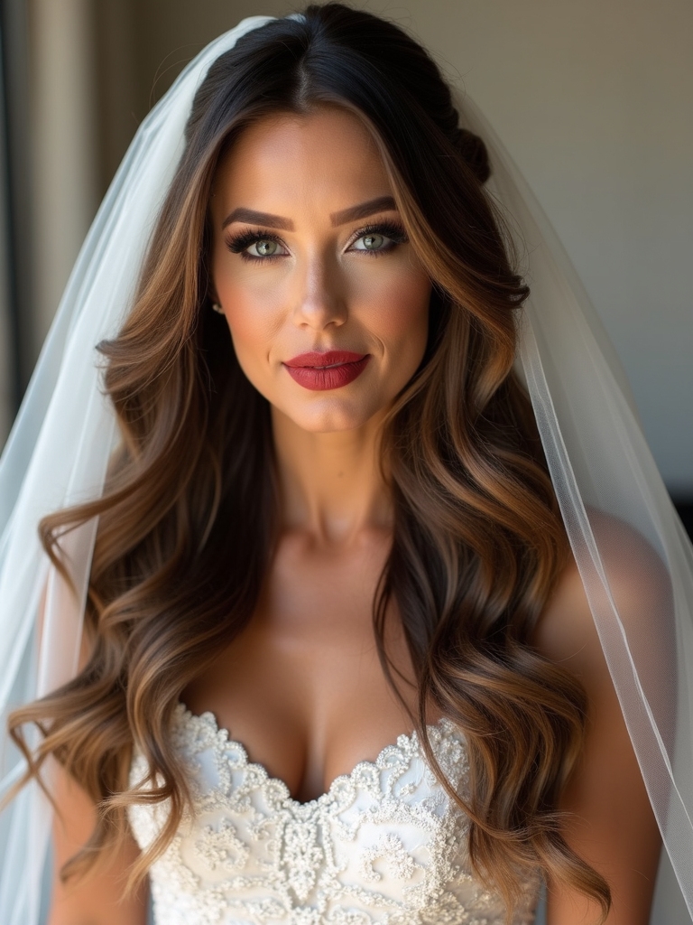 veil and hair harmony