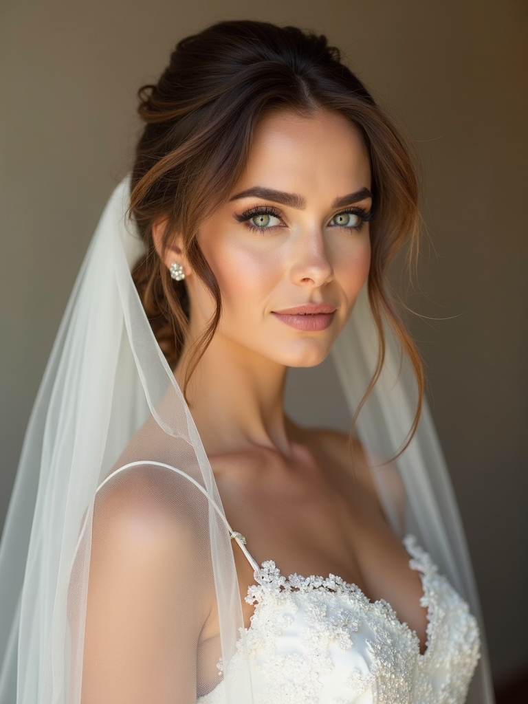 veil lengths influence updos