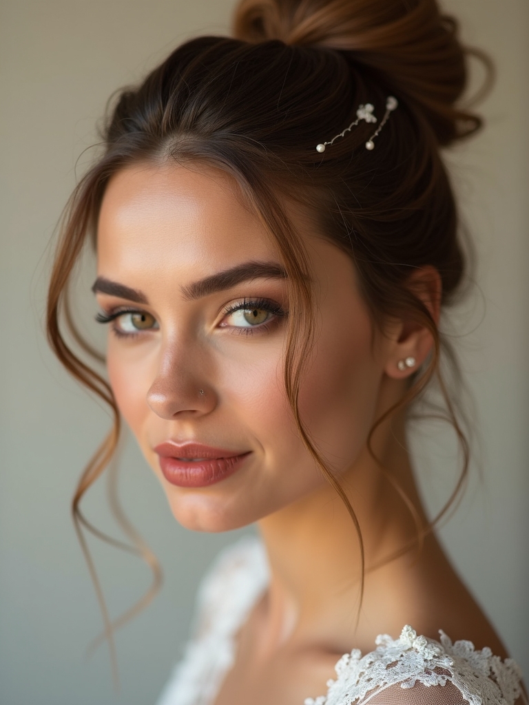 veil securement and integration