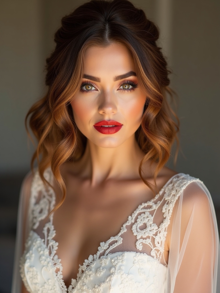 versatile medium wedding hairstyles