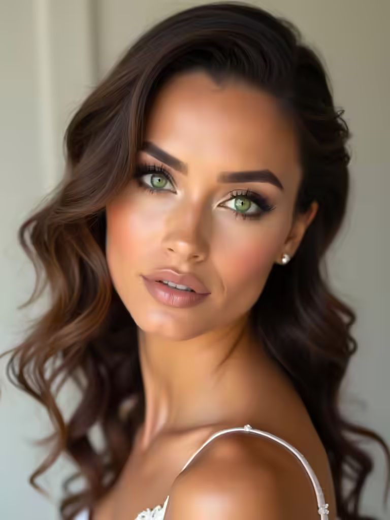 vibrant makeup ideas for weddings