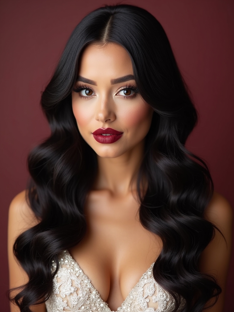 vintage finger waves glamour