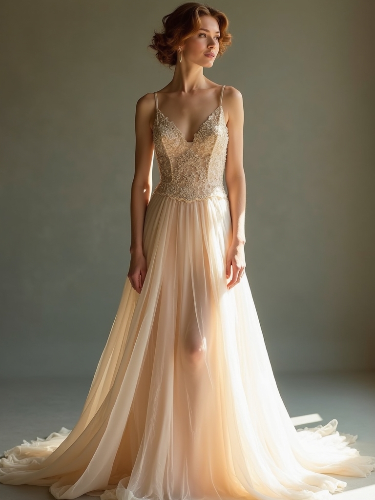 vintage glamour meets elegance