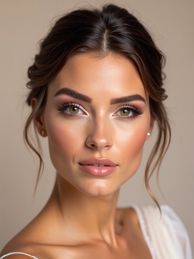 warm bridal makeup palette