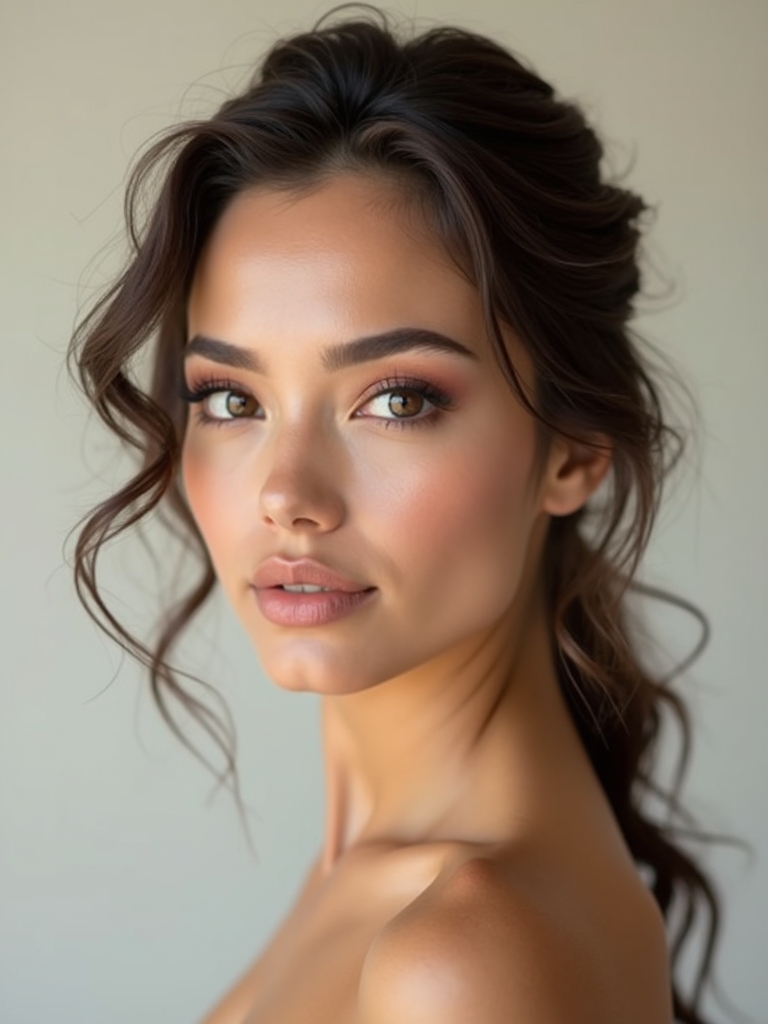 warm bronze eye makeup