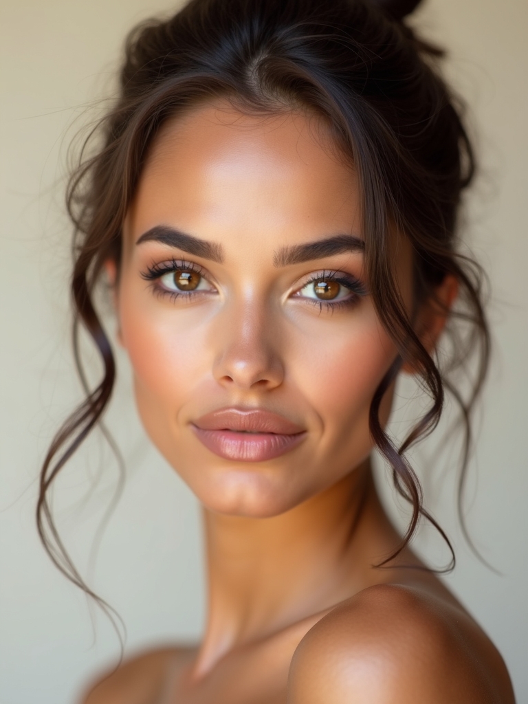 warm fall bridesmaid makeup ideas