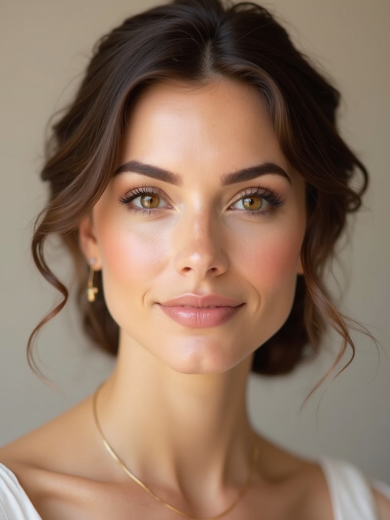 warm tones enhance eyes
