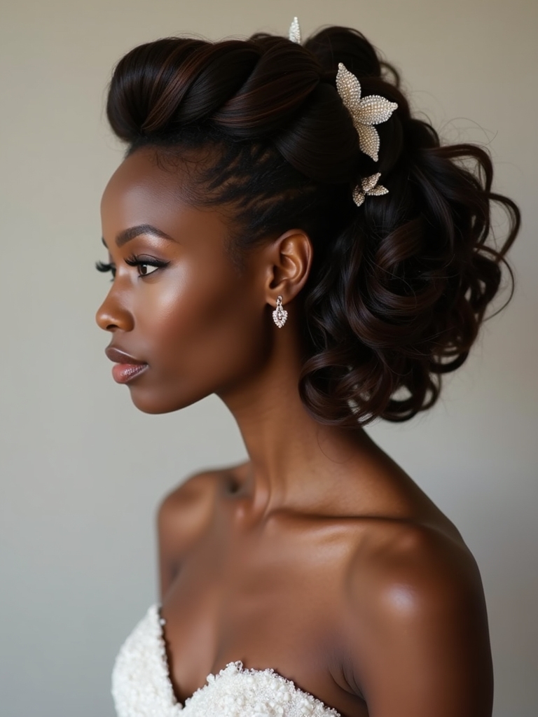wedding hairstyle selection process