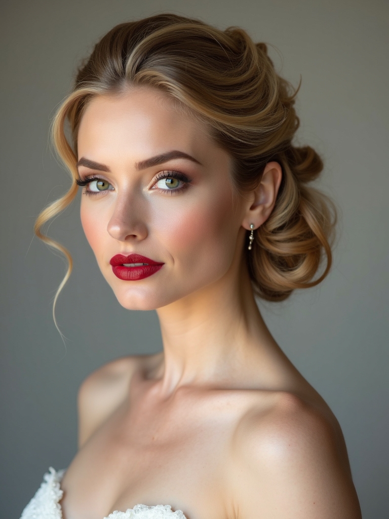 wedding vibe and hairstyle