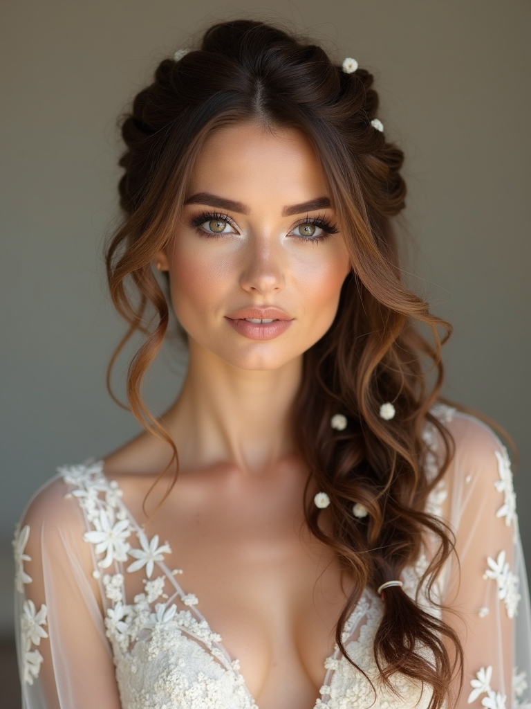 whimsical textured boho braids