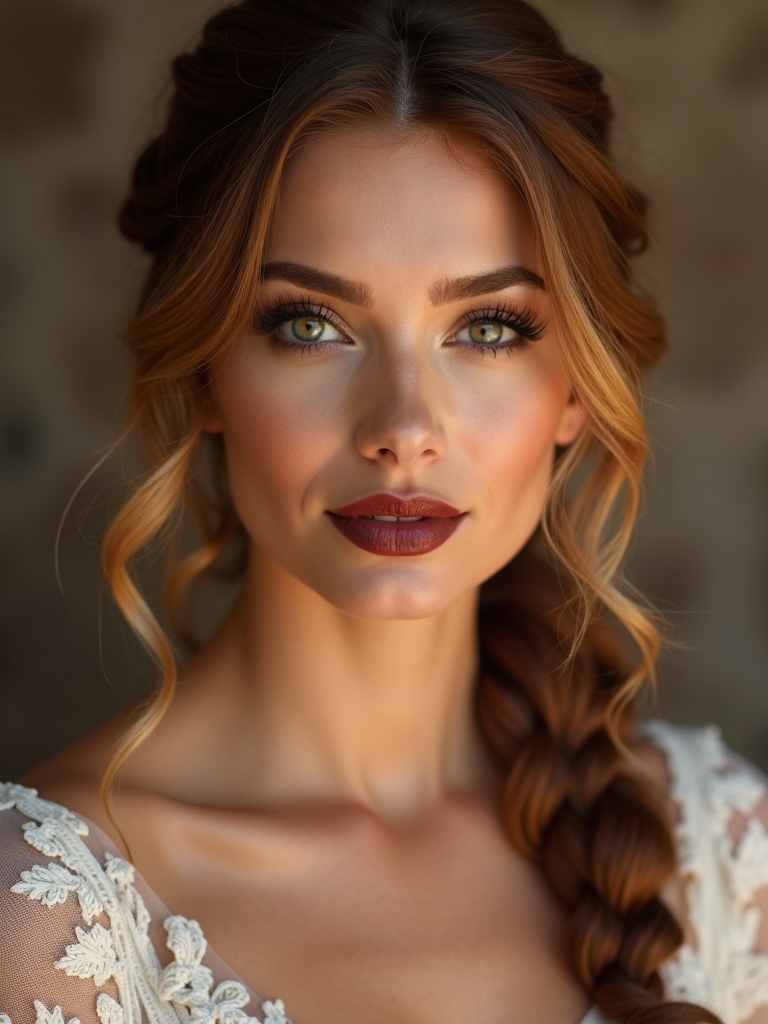 whisper soft romantic braids